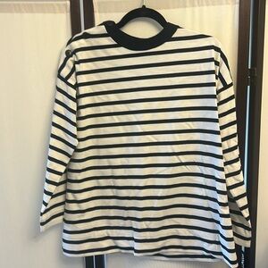 Loro Piana long-sleeve striped shirt